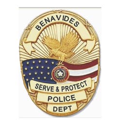 Benavides Police Department Badge