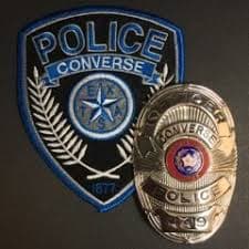 Converse Police Department Badge