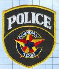 Crandall Police Department Badge