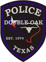 Double Oak Police Department Badge