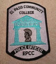 El Paso Community College Police Department Badge