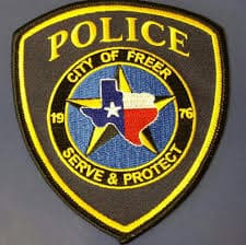 Freer Police Department Badge