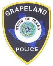 Grapeland Police Department Badge
