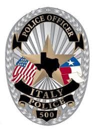 Italy Police Department Badge