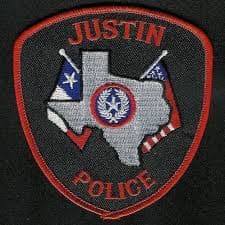Justin Police Department Badge