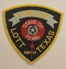 Lott Police Department Badge
