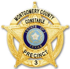 Montgomery County Constable Precinct 3 Badge