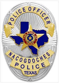 Nacogdoches Police Department Badge