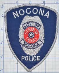 Nocona Police Department Badge