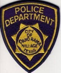 Panorama Village Police Department Badge