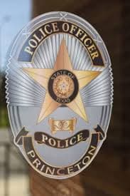 Princeton Police Department Badge