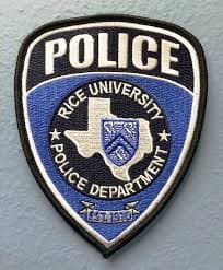 Rice University Police Department Badge