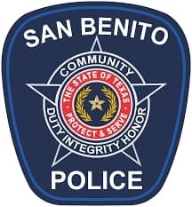 San Benito Police Department Badge
