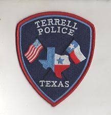 Terrell Police Department Badge