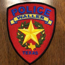 Waller Police Department Badge