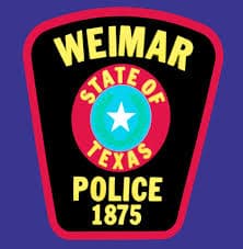 Weimer Police Department Badge