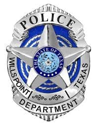 Wills Point Police Department Badge
