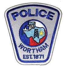 Wortham Police Department Badge
