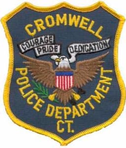 Cromwell Police Department Badge