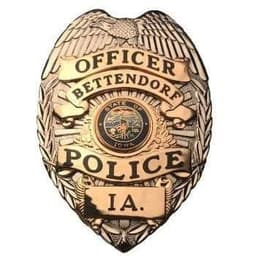 Bettendorf Police Department Badge