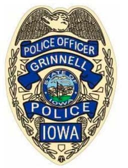 Grinnell Police Department Badge