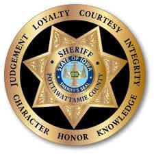 Pottawattamie County Sheriffs Office Badge