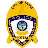 Tama Police Department Badge