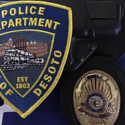 De Soto Police Department Badge