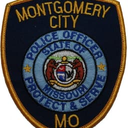 Montgomery City Police Department Badge