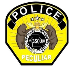 Peculiar Police Department Badge