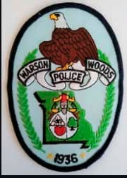 Warson Woods Police Department Badge