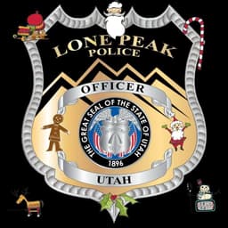 Lone Peak Police Department Badge