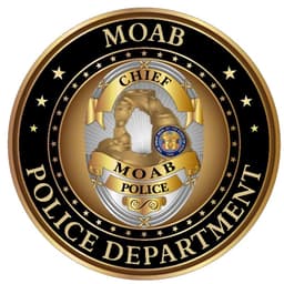 Moab Police Department Badge